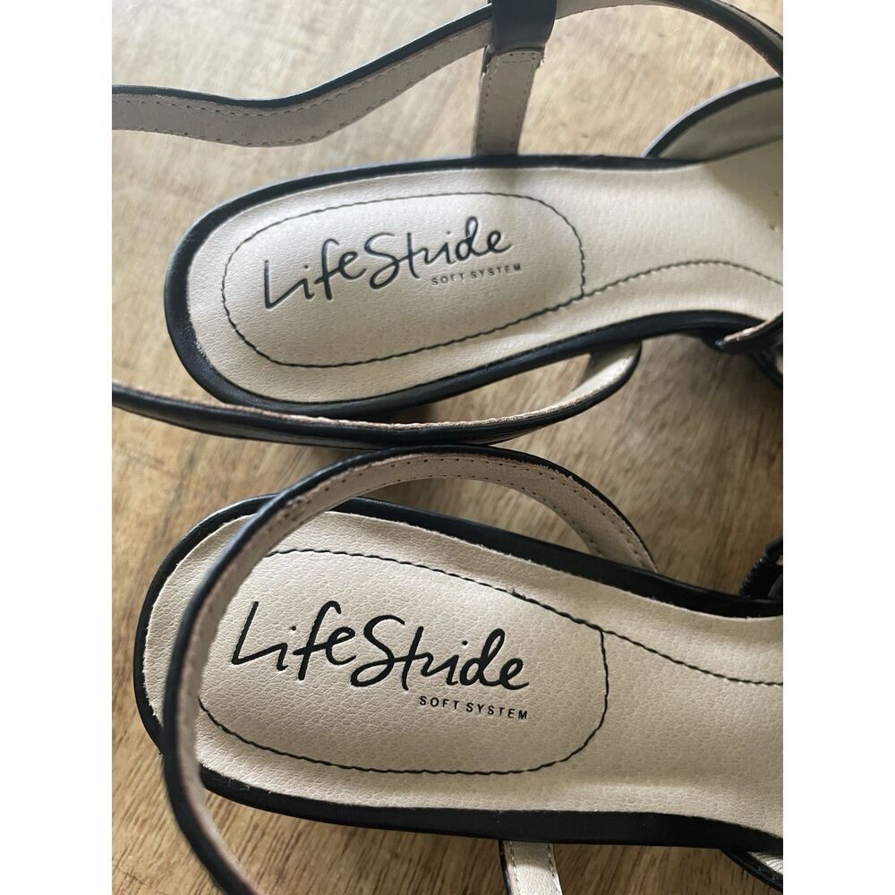 Life Stride Black Heels - Picture 8 of 9